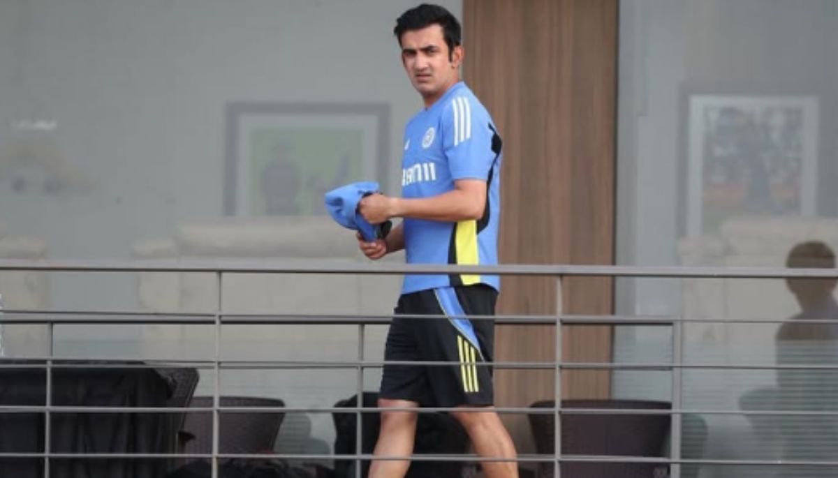 Team India's head coach Gautam Gambhir 